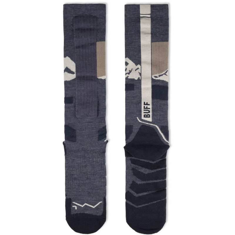 Buff Merino HW Over The Calf -sukat HWO1, Night Blue, L