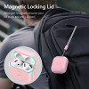 ESR Orbit HaloLock MagSafe -kotelo Apple AirPods 4 -kuulokkeille, pinkki