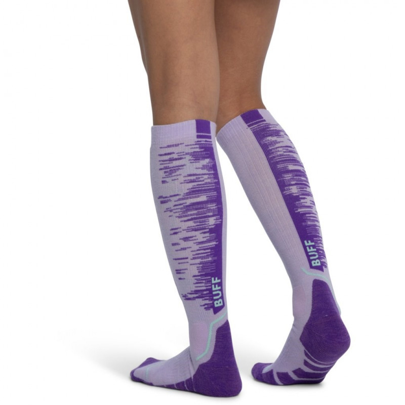 Buff Merino HW Over The Calf -sukat HWO2 Lilac Ice