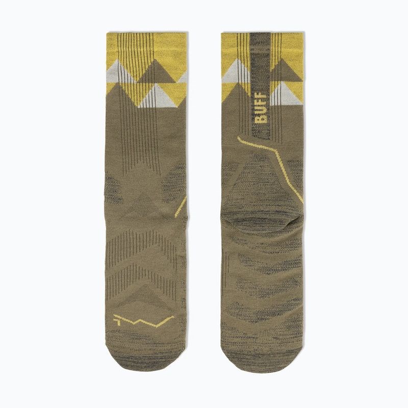 Buff Thermonet® Over The Calf Socks TO oliivinvihreä