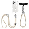 Tech-Protect C10S Rope Crossbody- ja ranneke -setti, Desert Beige/Titaani