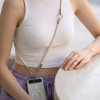 Tech-Protect C10S Rope Crossbody- ja ranneke -setti, Desert Beige/Titaani