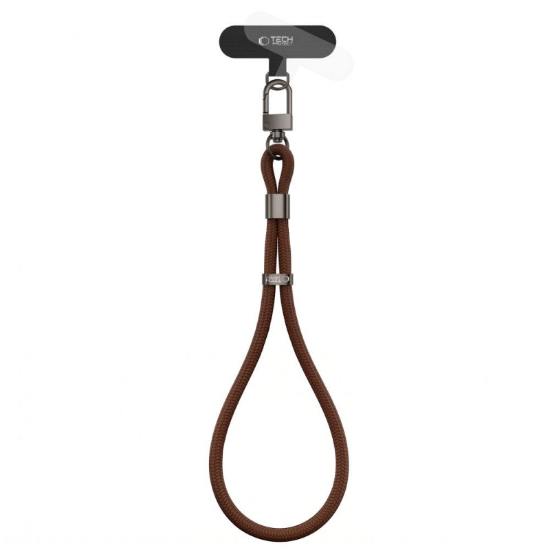 Tech-Protect C11S Rope Wrist Strap, pähkinänruskea