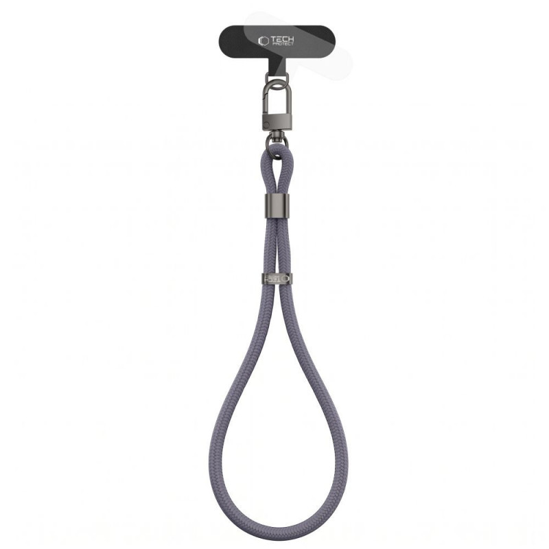 Tech-Protect C11S Rope -rannehihna, Shadow Grey