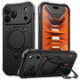 Supcase UB Aero MagSafe Aramid -suojakotelo Apple iPhone 17 Pro Max / 18 Pro Max -puhelimelle, musta