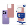 3MK Matt Case suojakotelo Apple iPhone 14 Pro -puhelimelle, pinkki
