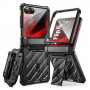 Supcase Unicorn Beetle Pro -suojakotelo Samsung Galaxy Z Flip 8 -puhelimelle, musta