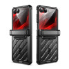 Supcase Unicorn Beetle Pro -suojakotelo Samsung Galaxy Z Flip 8 -puhelimelle, musta