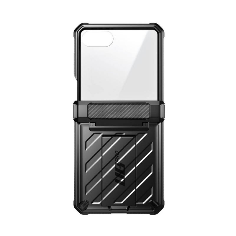 Supcase Unicorn Beetle Pro -suojakotelo Samsung Galaxy Z Flip 8 -puhelimelle, musta
