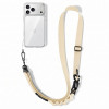 Tech-Protect C9S Rope Crossbody -puhelimen olkahihna, sienna beige