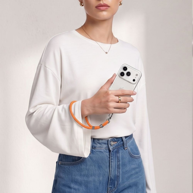 Tech-Protect C11S Rope ranneke, Cosmic Orange