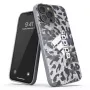 Adidas OR SnapCase Leopard -suojakotelo Apple iPhone 13 Pro Max -puhelimelle, harmaa