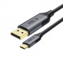 Tech-Protect UltraBoost USB-C - DisplayPort 1.4 -kaapeli, 8K 60Hz, 180 cm, musta