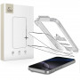 Tech-Protect Quick Set+ karkaistu lasi -näytönsuojus Apple iPhone 17 Pro Max -puhelimelle, musta (2 kpl)