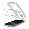 Tech-Protect Quick Set+ THP4500 karkaistu lasi näytönsuojus Apple iPhone 17 Pro -puhelimelle, musta (2 kpl)