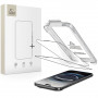 Tech-Protect Quick Set+ karkaistu lasi -näytönsuojus Apple iPhone Air -puhelimeen, musta (2 kpl)