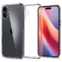Spigen Ultra Hybrid -suojakotelo Apple iPhone 16:lle, Crystal Clear