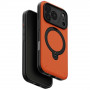 UNIQ Elix Case for Apple iPhone 18 Pro / 17 Pro, 360 Rotating Kickstand, oranssi