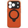 UNIQ Elix Case for Apple iPhone 18 Pro / 17 Pro, 360 Rotating Kickstand, oranssi