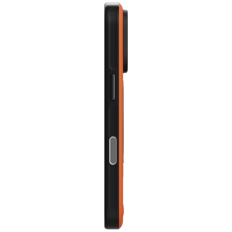 UNIQ Elix Case for Apple iPhone 18 Pro / 17 Pro, 360 Rotating Kickstand, oranssi