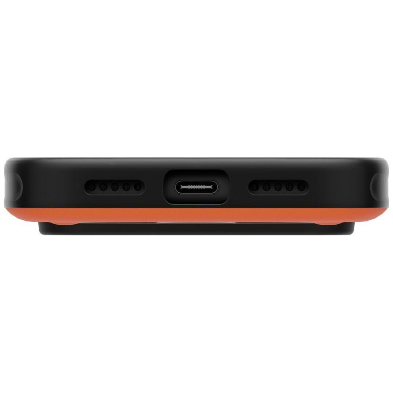 UNIQ Elix Case for Apple iPhone 18 Pro / 17 Pro, 360 Rotating Kickstand, oranssi