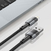 Tech-Protect UltraBoost USB-A/Lightning-kaapeli 12W 2.4A 200 cm, harmaa