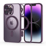 Tech-Protect MagShine MagSafe -suojakotelo Apple iPhone 14 Pro -puhelimelle, violetti