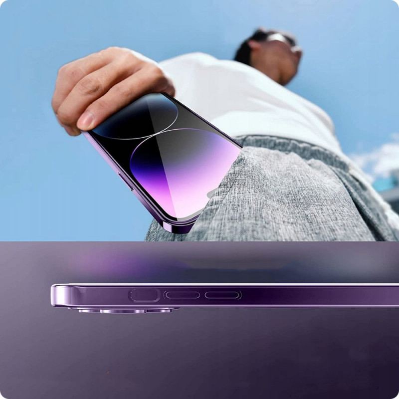 Tech-Protect MagShine MagSafe -suojakotelo Apple iPhone 14 Pro -puhelimelle, violetti