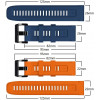 Tech-Protect Iconband THP924ORG -ranneke Garmin Fenix 5/6/6 Pro/7 -kelloihin, oranssi