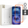 Tech-Protect Easy Set+ karkaistun lasin näytönsuojasarja Apple iPhone 17:lle, kirkas (2+1 kpl)
