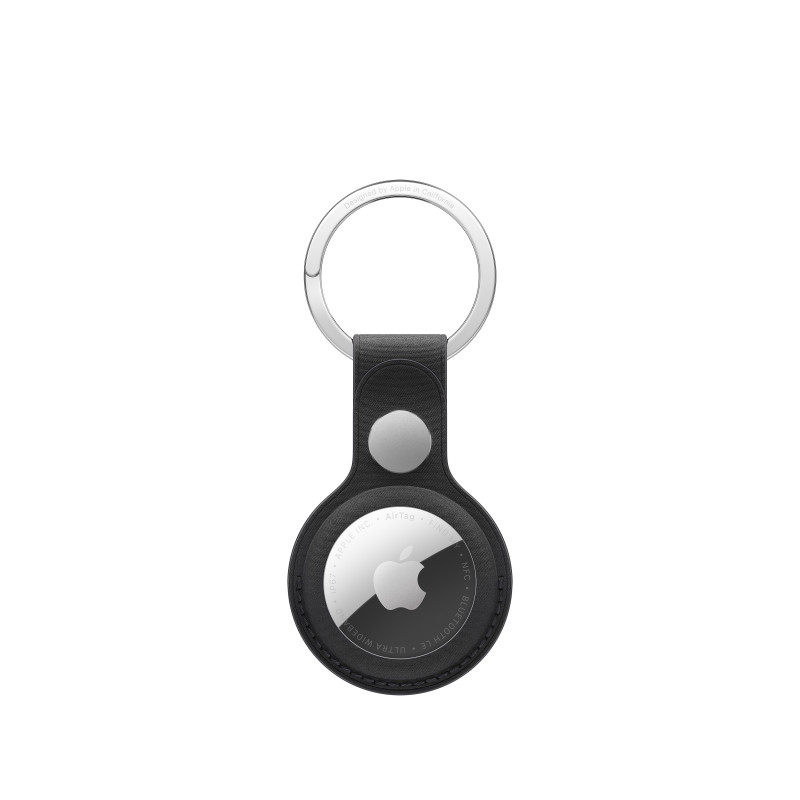 Apple AirTag FineWoven -avainrengas, musta