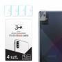 3MK Lens Protection Samsung Galaxy A71 -kameran linssin hybridilasi (4 kpl), 3MK149