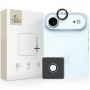 Tech-Protect Camring Fit+ -kameran linssinsuoja Apple iPhone Air -puhelimeen, musta