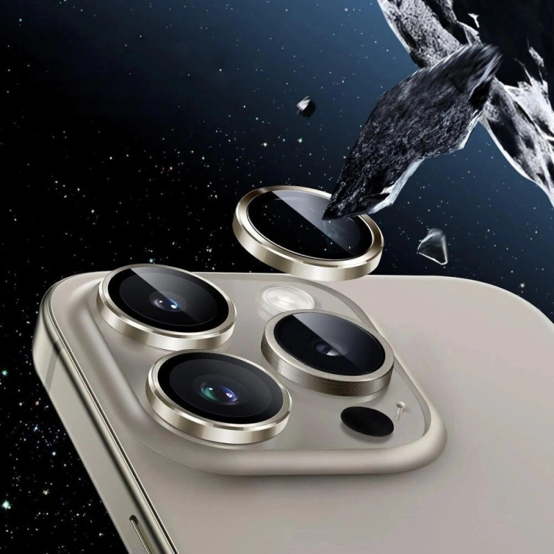 Tech-Protect Camring Fit+ kameran linssinsuojus Apple iPhone 16 / 16 Plus / 17 -puhelimelle, musta
