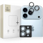 Tech-Protect Camring Fit+ -kameran linssinsuoja Apple iPhone 14 Pro / 14 Pro Max / 15 Pro / 15 Pro Max / 16 Pro / 16 Pro Max / 17 Pro / 17 Pro Max -puhelimelle, kirkas