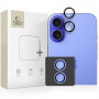 Tech-Protect Camring Fit+ -kameran linssinsuojus Apple iPhone 16 / 16 Plus / 17 -puhelimelle, kirkas