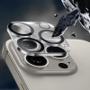Tech-Protect Cam Fit+ kameran linssin karkaistu lasi Apple iPhone 17:lle, kirkas