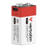 Verbatim 30251 USB-C ladattava akku Li-ion 9V 335 mAh (1 kpl)