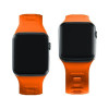 3mk Silikoninen kellonranneke Apple Watch 38/40/41 mm, oranssi