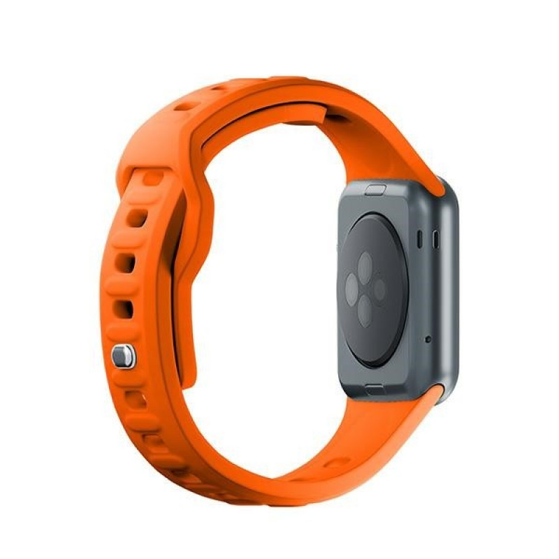 3mk Silikoninen kellonranneke Apple Watch 38/40/41 mm, oranssi