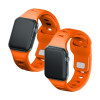 3mk Silikoninen kellonranneke Apple Watch 38/40/41 mm, oranssi