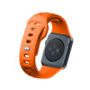 3mk Silikoninen kellonranneke Apple Watch 38/40/41 mm, oranssi