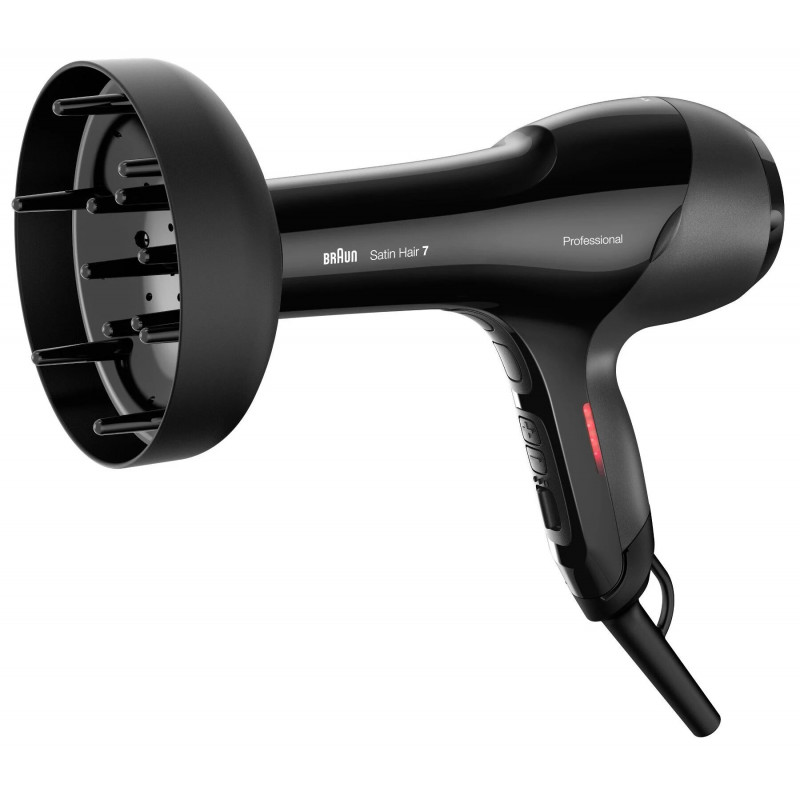 Braun Satin Hair 7 SensoDryer HD785 hiustenkuivaaja, musta