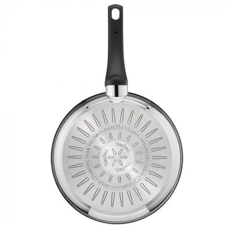 Tefal Emotion E30004 ruostumattomasta teräksestä valmistettu paistinpannu, 24 cm
