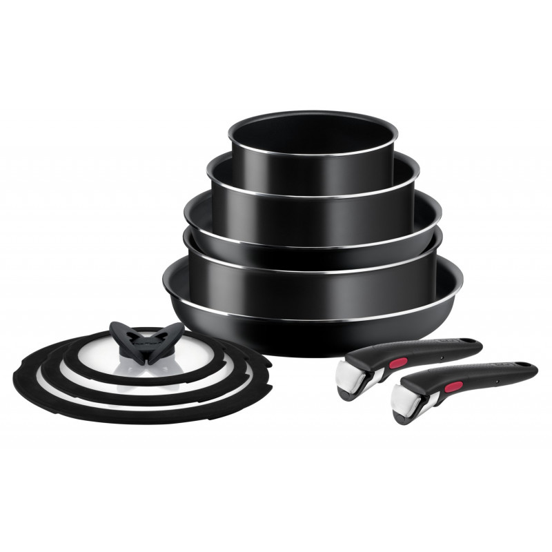Tefal Ingenio Easy Cook L15490 kattila- ja pannusarja, 10 osaa