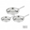Tefal Duetto On B866S334 -paistinpannusarja, 3 kpl, 20/24/28 cm, ruostumaton teräs