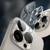Tech-Protect Cam Fit+ kameran linssin karkaistu lasi Apple iPhone 17 Pro -puhelimelle, kirkas