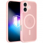 3MK Misty MagCase magneettinen suojakotelo Apple iPhone 16 -puhelimelle, vaaleanpunainen