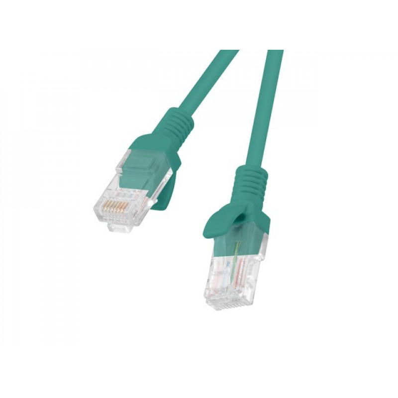 Lanberg PCU6-10CC-0025-G Cat6 U/UTP -verkkokaapeli 0,25 m, vihreä
