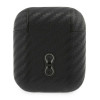 BMW BMA2WMPUCA PU Carbon M Collection -suojakotelo Apple AirPods 1/2 -kuulokkeille, musta